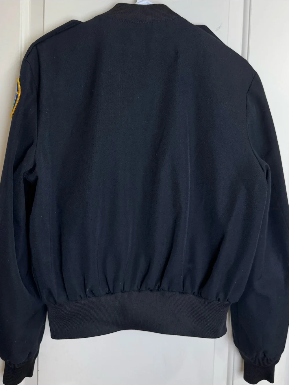 Neptune Garment Co Navy JROTC Wool Blend Bomber Jacket 10 Short 2011 Thinsulate
